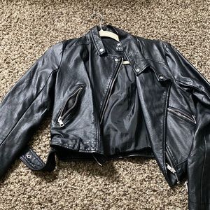 Leather jacket